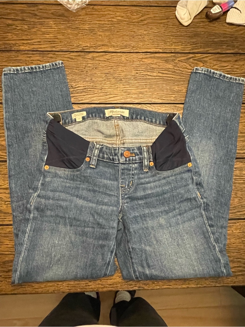 Madewell maternity jeans